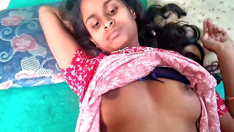 Indian hairy girl gets her pussy fucked by husband