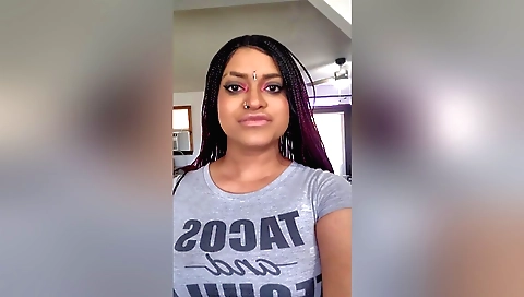 Sexy amateur solo video with a nice face and big boobs