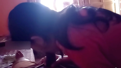 Indian girl is working in the office in the first video