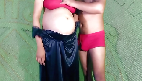 Indian girl with a lovely face is getting a big cock in her hole