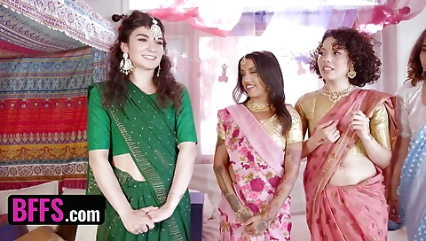 Horny porn actress fucked in a gangbang for a creampie