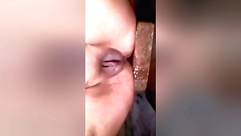 Indian amateur amateur solo female is bathing in the bathroom