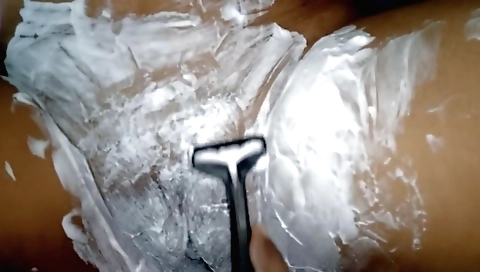 Indian girl has her natural hairy body displayed in sex pov video