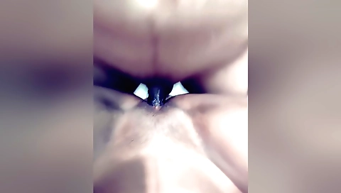 Indian teen babe rides her lover's cum-sucker hard