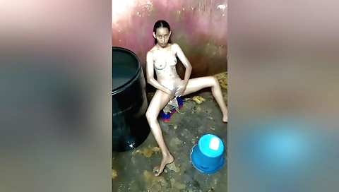 Indian naked video showing me getting naked in the shower