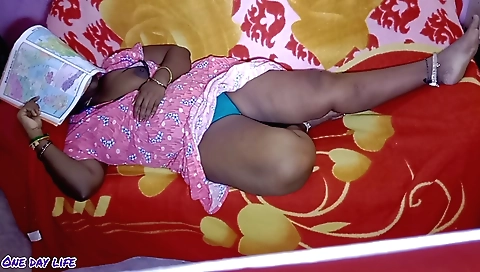 Chubby brunette sharing a room with another blonde