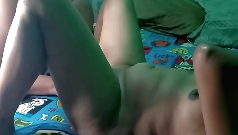 Indian girl with big boobs eats neighbor's juicy pussy