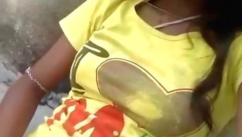 Beautiful brunette with small hairy pussy is horny