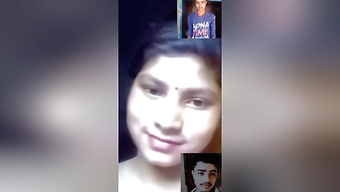 Indian chick shows her amazing body in homemade solo video