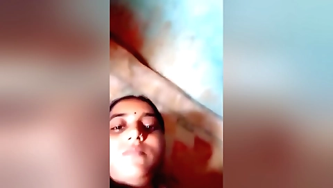 Brunette amateur with big butt gets fucked by a guy