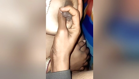 Indian teen girl gives a good blowjob to her stepbrother