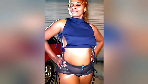 Chrysalida walks in my city in red head bikini 893