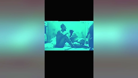 Indian brunette and a fat dude fuck in a threesome