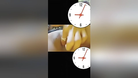 Sexy desi chick with short hair and long legs on web cam