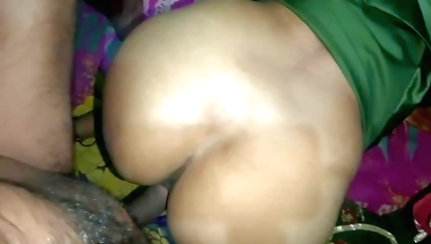 Indian teen gets fucked in the ass after riding on her stepbrother