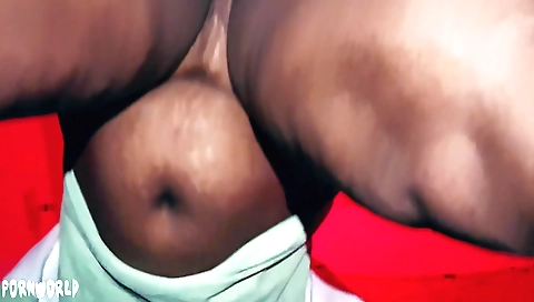 Big ass blonde with a big ass fucking in a bedroom