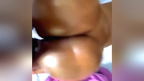 Indian bitch fucked by a big dildo for the first time