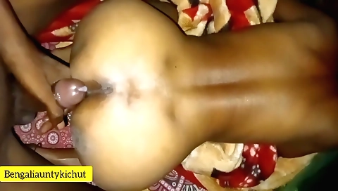 Indian woman gets her husband's hand and she sucks it