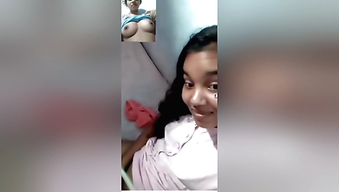 Amateur brunette porn cameraman with large boobs 100%