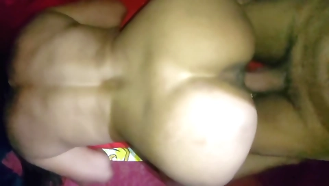 Indian brunette with a large natural ass fucks a hot friend