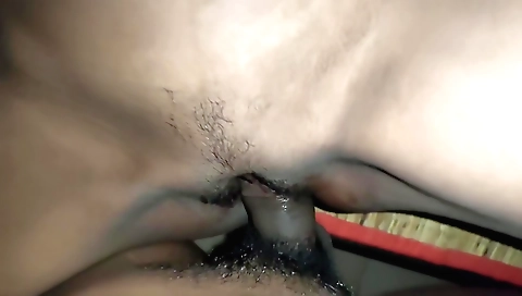 Indian couple with a delicious pussy is being penetrated