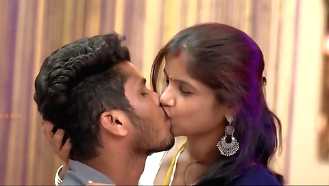 Blonde indian babe wearing a bikini and a sexy outfit