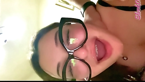 Big boobs brunette stepsister tries a new game with her lover