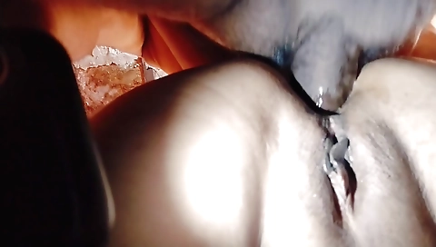 Indian girl fucks her pussy and anal hole in the bedroom