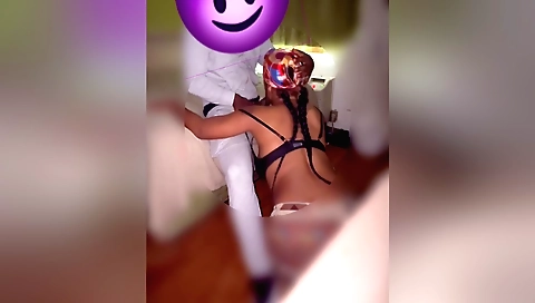 Pregnant Slut Sucked My Dick With Her Boyfriend In The Bathroom