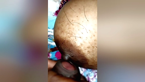 Big tits amateur babe 18+ is fucked hard by a big dick