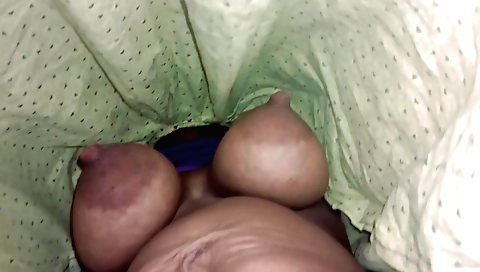 Indian girl with a sexy smile and big breasts is horny