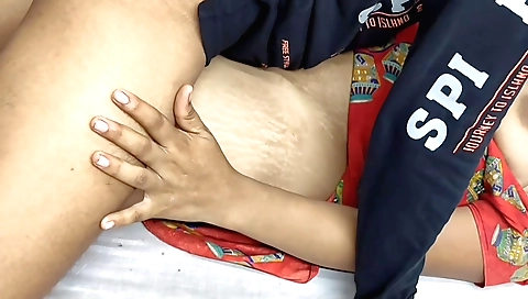 Indian milf with sexy tits fucks and rides partner