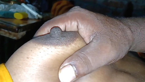 Indian amateur brunette girl 19 years old 18+ in a 1080p video