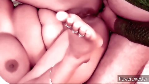 Indian aunt fuck with his hand in her mouth and mouth in a hot pov