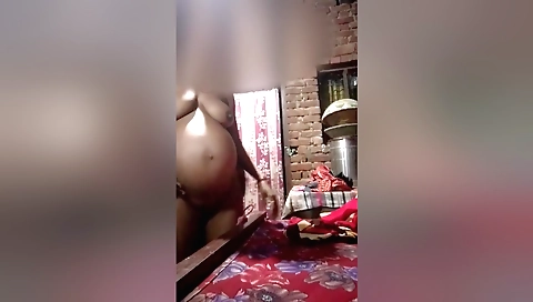 Indian housewife makes her husband happy with her pussy