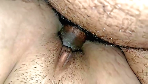 Indian girl with a nice face and sexy hair getting fucked