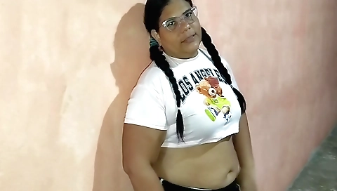 Mature woman gets fucked in her ass by her neighbor