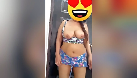 Indian stepsister masturbates and enjoys a hot orgasm