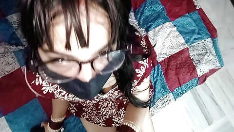 Indian stepsister wants to get hard and it's not hard to see