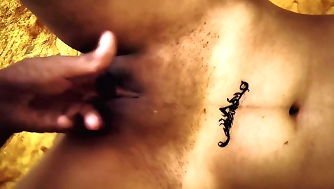 Blind date with a guy in red lingerie has a hairy girl