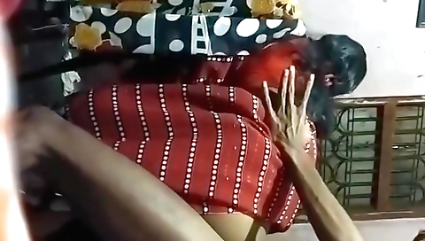 Indian girl gives a nice blowjob to her stepfather