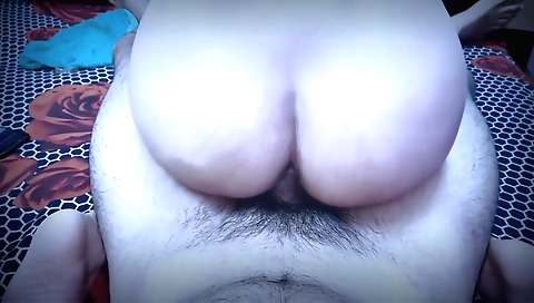 Indian babe caught fucking by stepfather with big dick