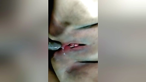 Indian girl with a beautiful face gets anally fucked