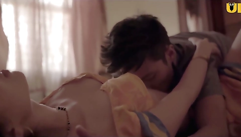 Brunette babe with perfect body and cute face gets some fun