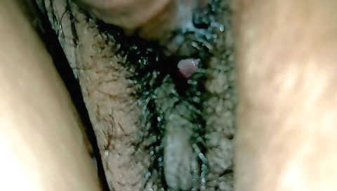 Indian hairy stepson 18+ amateur sex with his stepmom