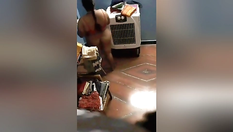 Sexy bhabhi is showing off her curves and body in webcam