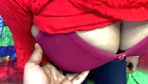 Indian teen with big natural boobs is getting fucked
