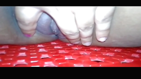 Horny amateur female finger herself and finger her body